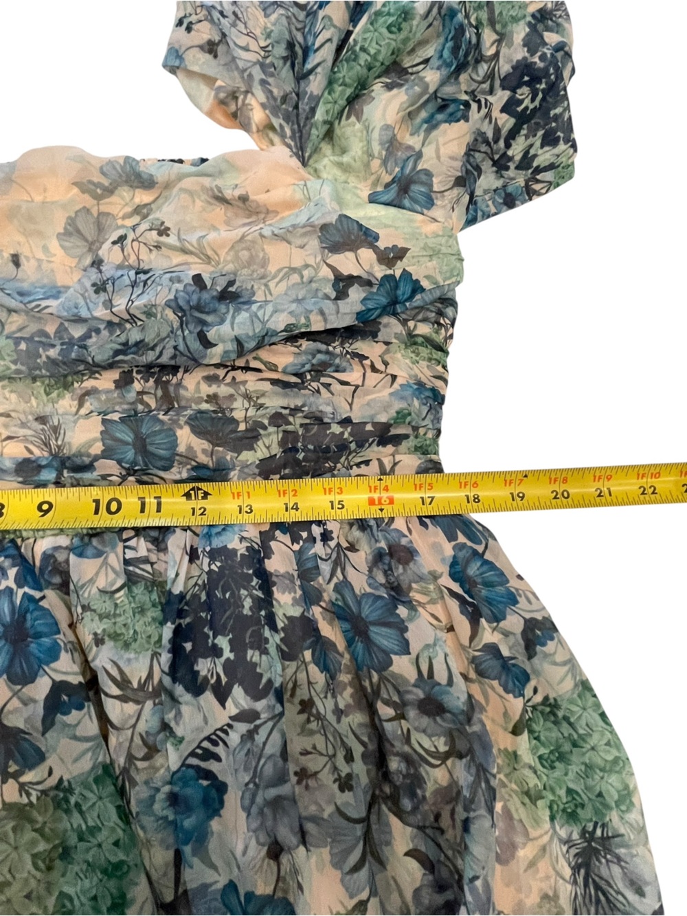 Let Me Be Flo Ruched Mini Dress Size:XL - Picture 7 of 10